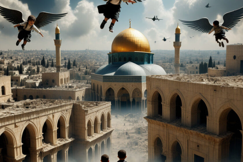 Children, once vanishing like phantoms, now return to Jerusalem as angels.